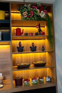 Comida no hotel ou em algum lugar perto