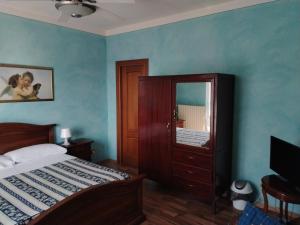 Postel nebo postele na pokoji v ubytování B&B I lupi