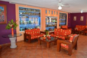 Posezení v ubytování Hotel La Rienda Mision Tequillan