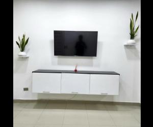 TV a/nebo společenská místnost v ubytování Apartamento Moderno, Confortable y Central