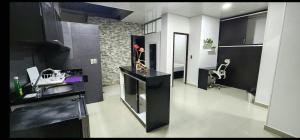 Kuchyň nebo kuchyňský kout v ubytování Apartamento Moderno, Confortable y Central