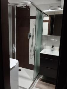 Vannituba majutusasutuses Zlín apartmán