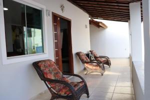 Posezení v ubytování TerraTemporada Casa de Praia de Alto Padrão