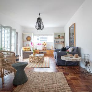 Χώρος καθιστικού στο Boho,Muizenberg