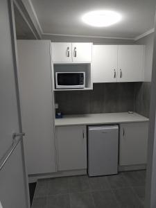 Solomon Inn Motel Figtree的厨房或小厨房