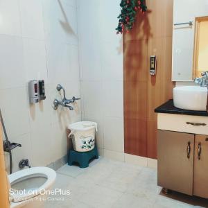 ห้องน้ำของ Lord Krishna Boutique Stay +46 ภาพ