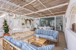 Ruang duduk di Maison Aurora Home on the sea