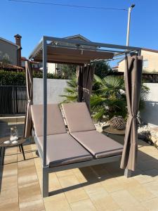 Αίθριο ή υπαίθριος χώρος στο Villa Leonore mit beheizbarem Pool