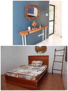 Postel nebo postele na pokoji v ubytování MM & Naomi staycation