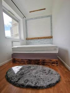 Posteľ alebo postele v izbe v ubytovaní Panoráma Gold Wellness Apartman