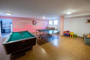 Biliár nebo kulečník v ubytování Apartment Bacher Nr.4