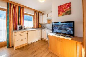 Kuchyň nebo kuchyňský kout v ubytování Apartment Bacher Nr.4
