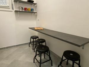 Knihovna v apartmánu