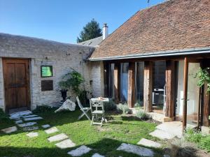 Zahrada ubytování Gîte de charme - La Cure Pontlevoy