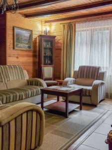 Posezení v ubytování Elf-cottage