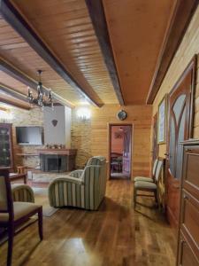 Kuchyň nebo kuchyňský kout v ubytování Elf-cottage