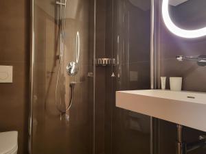 Koupelna v ubytování Kapitel 7 Boutique-Hotel