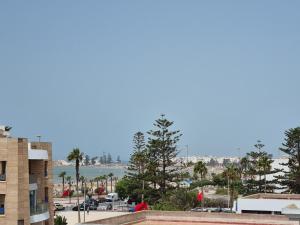a view of the beach from a building at Essaouira I in Essaouira