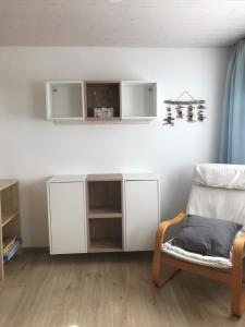 Posezení v ubytování Bijou 1 Hübsche 1 Zimmer Wohnung