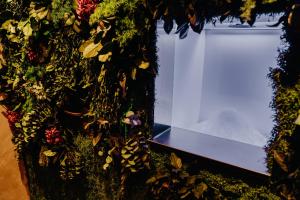 Aed väljaspool majutusasutust Hotel Waldkrug