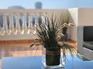 A balcony or terrace at El ático de Concha