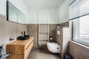 Koupelna v ubytování Fünf Harzer Berge Bocksberg + 31 fotografií