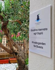 Zahrada ubytování Le Sorgenti Guest House