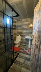 Koupelna v ubytování JoySuite Chalets Hotels