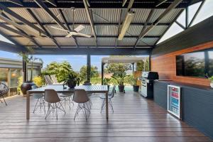 Ein Balkon oder eine Terrasse in der Unterkunft Hygge Loft