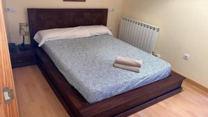 Ένα ή περισσότερα κρεβάτια σε δωμάτιο στο El nido de Villanua +18 φωτογραφίες