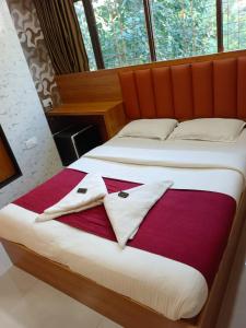 Postel nebo postele na pokoji v ubytování Hotel airport annex