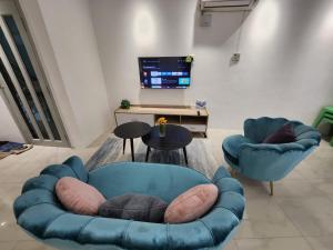 Area soggiorno di One Point Hotel