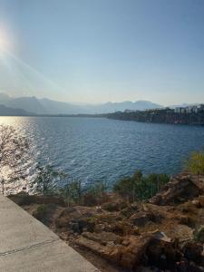 a view of a large body of water at HADRİANS TOWER in Antalya