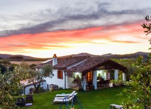 Příroda nedaleko vily