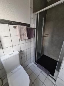 Koupelna v ubytování Pension Haus Elfriede
