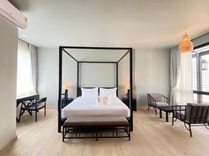 O2 The Residence โอทู เดอะ เรสซิเดนซ์客房内的一张或多张床位