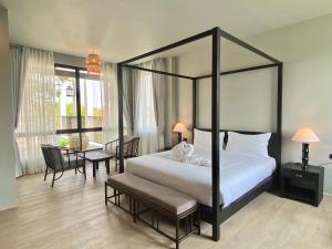 O2 The Residence โอทู เดอะ เรสซิเดนซ์客房内的一张或多张床位