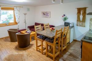 Kuchyň nebo kuchyňský kout v ubytování Apartmány Skihouse Jasná