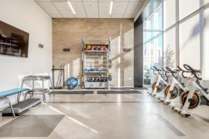 Γυμναστήριο ή/και όργανα γυμναστικής στο Congress Park 1BR w Gym Pool nr shops dining DEN-193