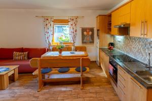 Kuchyň nebo kuchyňský kout v ubytování Apartmány Skihouse Jasná