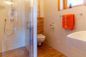 Koupelna v ubytování Apartmány Skihouse Jasná