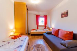Postel nebo postele na pokoji v ubytování Apartmány Skihouse Jasná