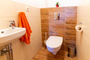 Koupelna v ubytování Apartmány Skihouse Jasná