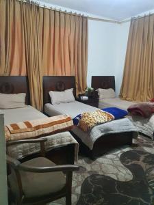 Posezení v ubytování Alfares Hotel