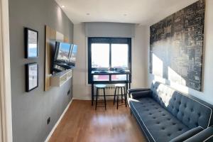 Χώρος καθιστικού στο Apartamento con vistas en Vigo by RSH
