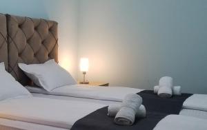 Letto o letti in una camera di Vila Dvor SUBOTICA