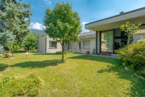 Zahrada ubytování B&B Villa Ghira Como