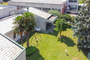 Zahrada ubytování B&B Villa Ghira Como