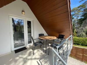 Balkón alebo terasa v ubytovaní Felix House Siófok