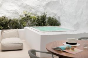 Posezení v ubytování Lovia Mykonos